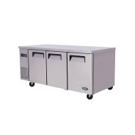 Atosa YPF9042GR 3 Door Storage Counter Fridge