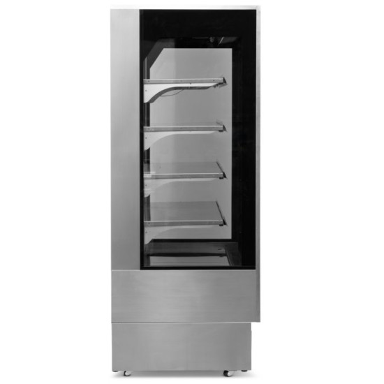 Blizzard BTD130SSV2-GD 1.3m Stainless Steel Slimline Multideck Display Fridge with Sliding Doors
