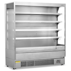 Blizzard BTD200SSV2 2m Slimline Multideck Display Fridge With Stainless Steel Finish 