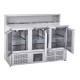 Sterling Pro SPU903PZ 3 Door Granite Top Pizza Prep Counter