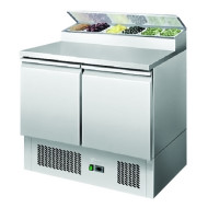 Atosa ESL3832 Two Door Food Prep Counter Fridge