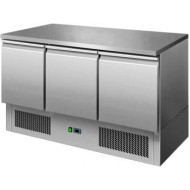 Atosa ESL3851 Three Door Counter Fridge