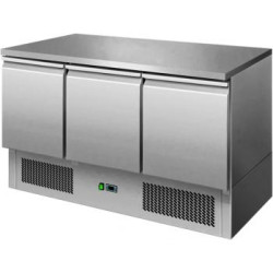 Atosa ESL3851 Three Door Counter Fridge