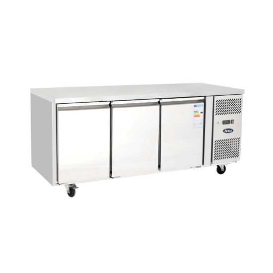 Atosa EPF3472 Three Door Table Freezer