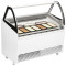 ISA Bermuda View RV10 10 Pan Ice Cream Scooping Display Freezer