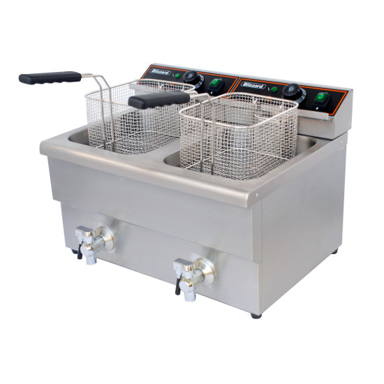 Blizzard BF8+8 Twin Tank Electric Fryer