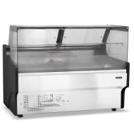 Blizzard BFG130WH 1.3m Flat Glass Serve Over Display Counter