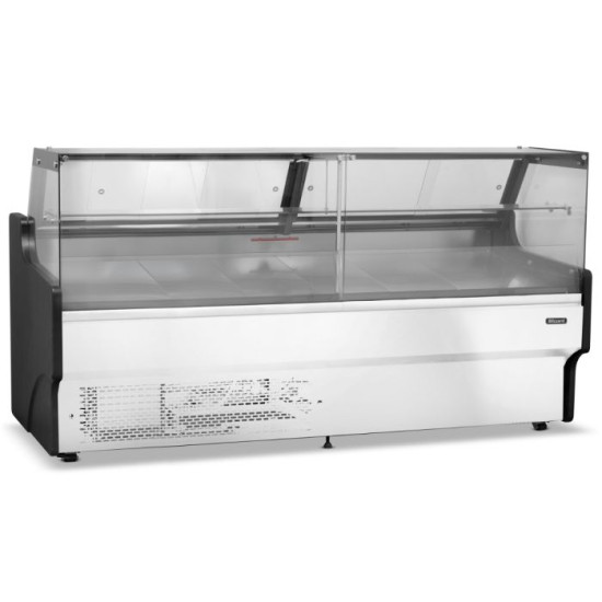 Blizzard BFG200WH 1.9m Flat Glass Serve Over Display Counter