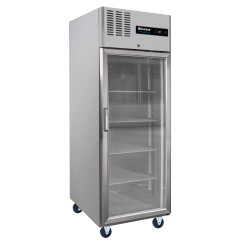 Blizzard BR1SSCR 650Ltr Glass Door Upright Storage Fridge
