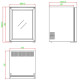 Blizzard BMB40G Glass Door Mini Bar 