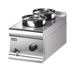 Lincat Silverlink BS3W  2 Pot Wet Heat Bain Marie