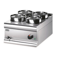 Lincat Silverlink BS4W 4 Pot Wet Heat Bain Marie