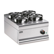 Lincat Silverlink BS4 4 Pot Bain Marie
