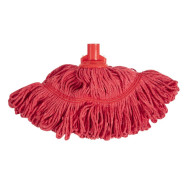 Jantex DN824 Antibacterial Bio Fresh Red Socket Mop Head