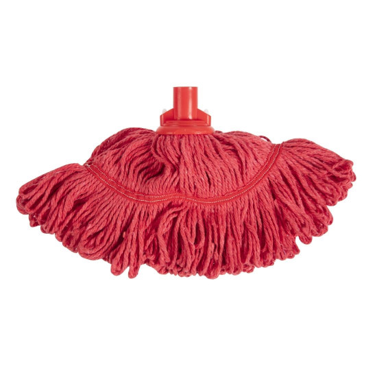 Jantex DN824 Antibacterial Bio Fresh Red Socket Mop Head