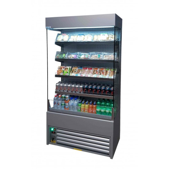 Frost Tech ECO MD60-100 1m Silver Steel Multideck Display Chiller 