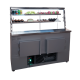 Frost Tech SO75/150 Slimline Flat Glass Serve Over Counter