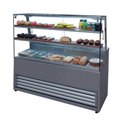 Frost Tech SO75/150 Slimline Flat Glass Serve Over Counter