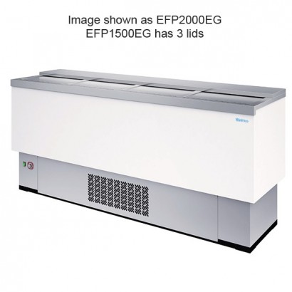 Infrico EFP1500WH 1.5m White Front Bar Chest Fridge