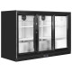 Tefcold BD301H Black Triple Hinged Door Bottle Cooler