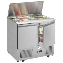 Tefcold GS92 0.9m Gastronorm Saladette Counter