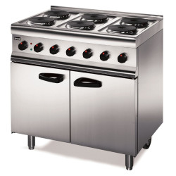 Lincat Silverlink ESLR9C 0.9m Electric 6 Burner Oven Range