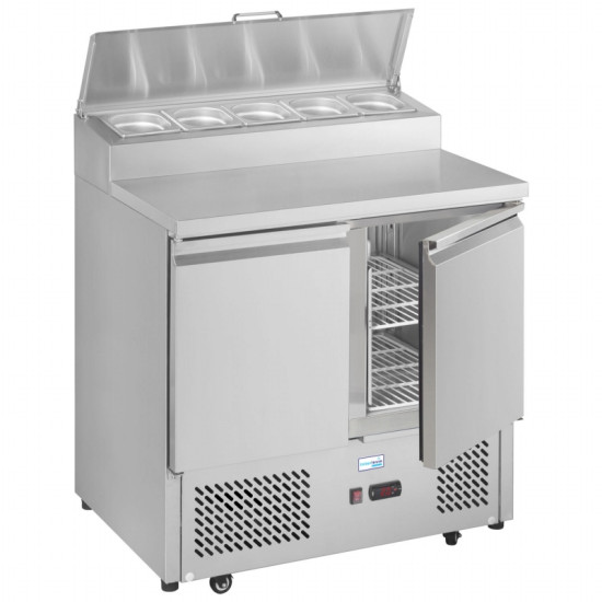 Tefcold GSS20 0.9m Gastronorm Preparation Counter