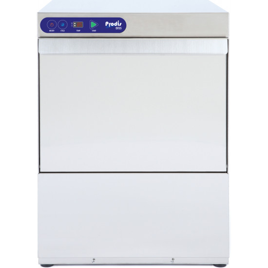 PRODIS EV35 - 350MM Heavy Duty Glass Washer With Drain Pump