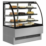 Tefcold EVO902SS 0.9m Stainless Steel Patisserie Display (R290)