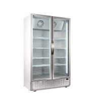 Husky F10PRO Double Door Display Freezer 
