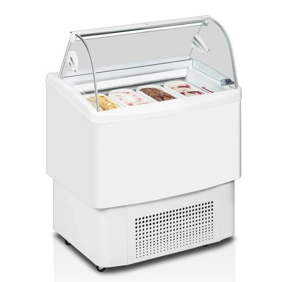 ISA Fiji 4 4 Pan Ice Cream Display Freezer