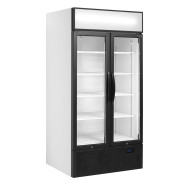 Tefcold FSC891H Double Hinged Glass Door Merchandiser