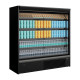 Galaxy G20-Black 2m Open Front Multideck Display Fridge