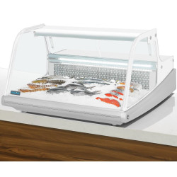 Polar GE960 Fish Display Serve Over Counter Fridge 175Ltr
