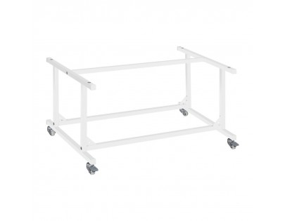 WHITE POLAR TROLLEY STAND FOR FISH DISPLAY SERVE OVER COUNTER