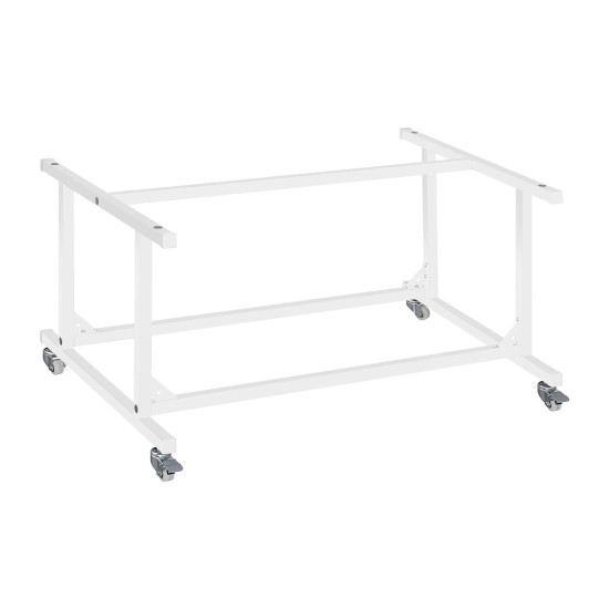 WHITE POLAR TROLLEY STAND FOR FISH DISPLAY SERVE OVER COUNTER