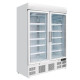 Polar GH507 Upright Double Glass Door Display Freezer