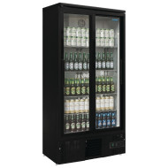 Polar GJ448 Double Door Upright Bottle Cooler with Sliding Doors
