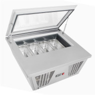 Polar GK068 Countertop Ice Cream Display Freezer