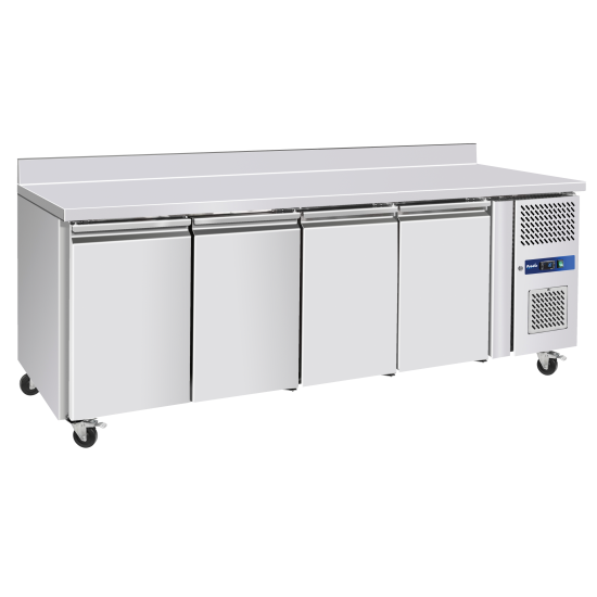 Prodis GRN-W4R Professional 4 Door Stainless Steel Counter Fridge