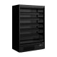Galaxy+ GP14-B Black Open Front 1.3m Multideck Display Fridge