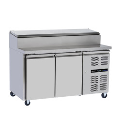 Blizzard HBC2EN 2 Door Refrigerated Prep Counter