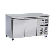 Blizzard LBC2SL Slimline Double Hinged Door Counter Freezer