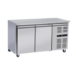 Blizzard HBC2SL Slimline Double Door Fridge Counter