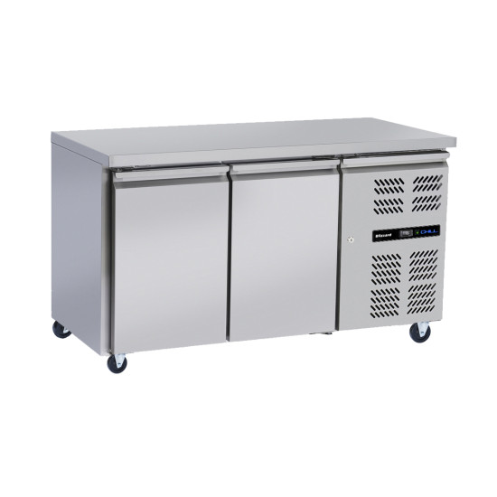 Blizzard HBC2SL Slimline Double Door Fridge Counter