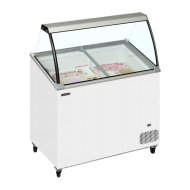Tefcold IC302SCE 7 Pan Scoop Ice Cream Display Freezer