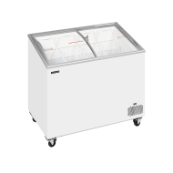 Tefcold IC302SCEB 264 Litre Sliding Curved Glass Lid Chest Freezer