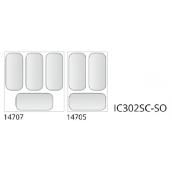 Tefcold IC302SC 7 Pan Ice Cream Display
