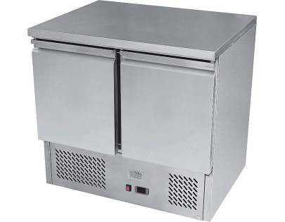 Ice-A-Cool ICE3801GR 2 Door Compact Storage Counter Fridge