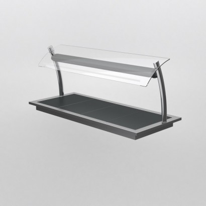 Counterline Integrale IHCGH2-GO Heated Ceramic Glass Hotplate Display